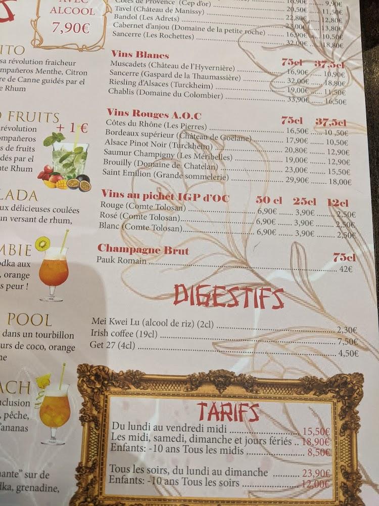 Gourmets d'Asie - Menu Image 4